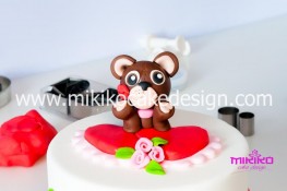 Tutorial passo passo torta decorata in pasta di zucchero per San Valentino-54 - 1024