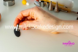 Tutorial passo passo animaletto pasta di zucchero Scimmietta Kawaii-11 - 1200