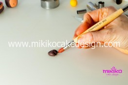 Tutorial passo passo animaletto pasta di zucchero Scimmietta Kawaii-25 - 1200